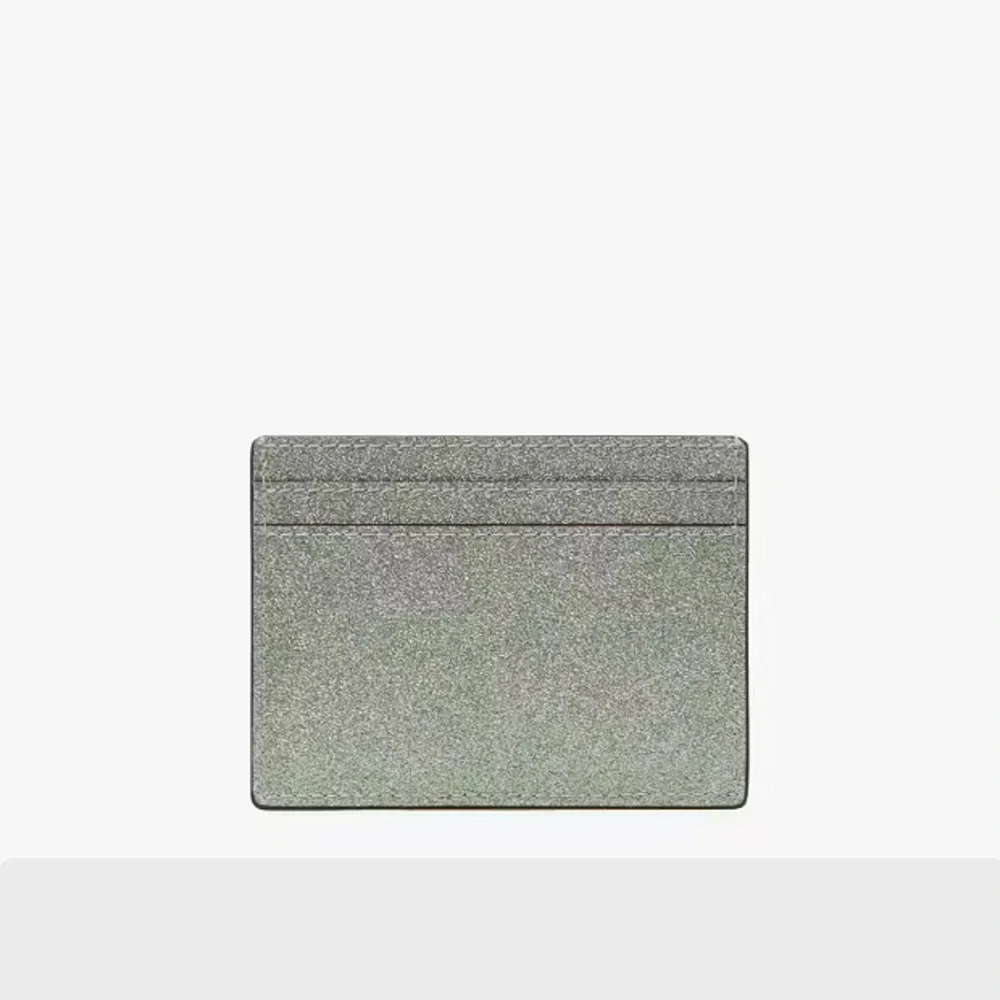 Kate Spade Green Glitter Card Holder - Picture 4 of 6